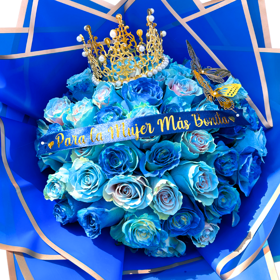 Blue Love Buchón – A Royal Expression of Love