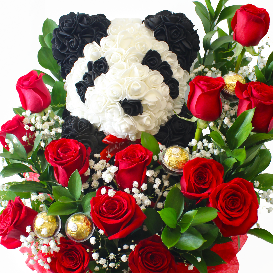 Teddy Rose in Heart Box – A Heartfelt Gift of Love