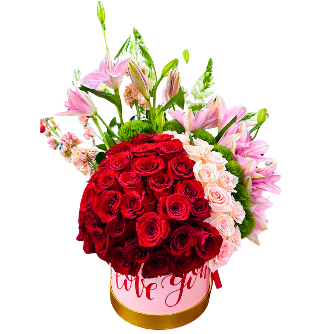 Floral Enchantment Box – A Deluxe Touch of Romance & Elegance