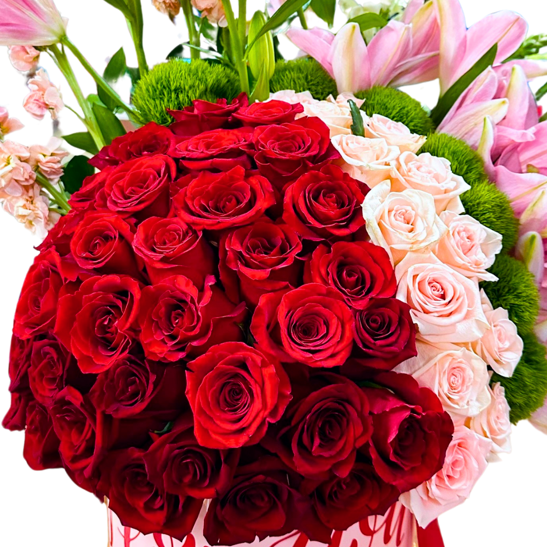 Floral Enchantment Box – A Deluxe Touch of Romance & Elegance