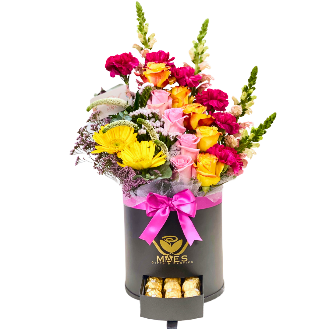 Sweet Floral Box – A Luxurious Gift of Beauty and Charm