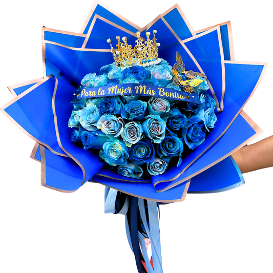 Blue Love Buchón – A Royal Expression of Love