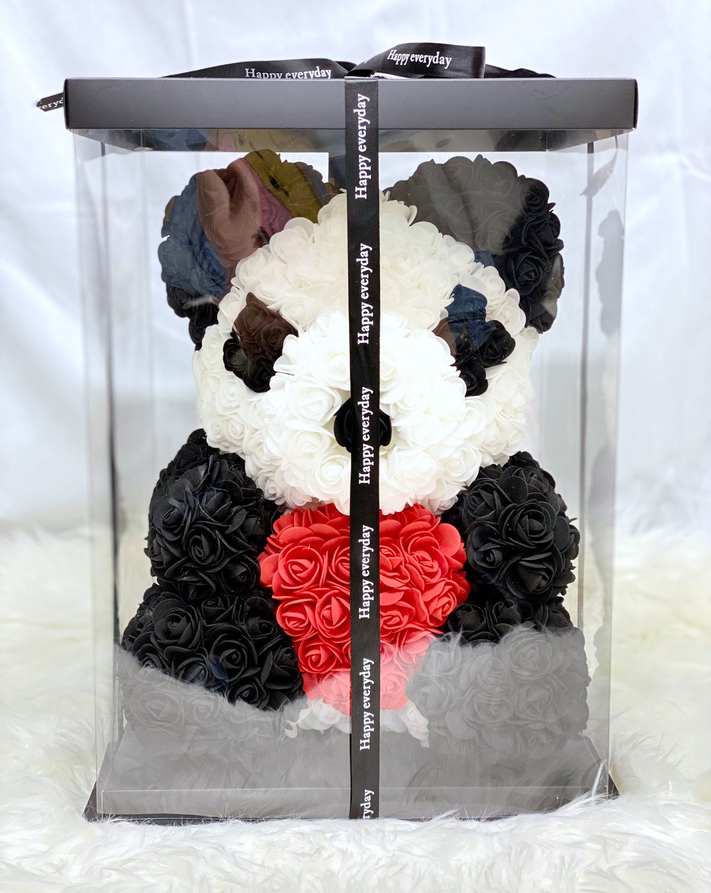 Rose Teddy Bear | Panda